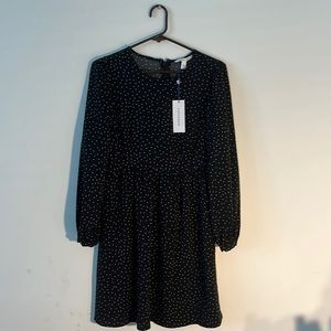 POPSUGAR polka dot dress
